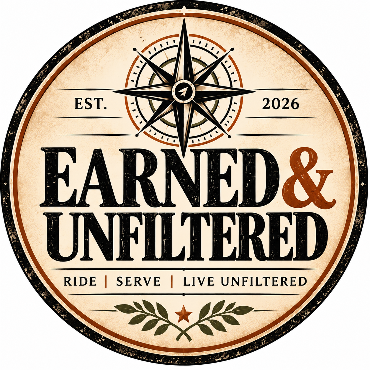Earned & Unfiltered logo